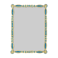 FR ASBURY CAPRI BLU/GD 5X7