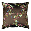 CUSH BLOSSOM LT BRN50X50